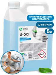 GRASS-125539-Пятновыводитель-отбеливатель для стирки G-oxi для белых вещей КАНИСТРА-5.3 кг 125539 - фото 6075