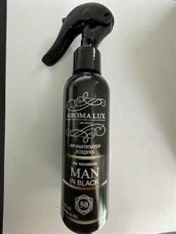 Освежитель AROMA LUX SPRAY-АРОМА ЛЮКС-Man in Black-50-130мл 7594 - фото 6171