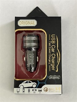 _Штуцер CAR CHARGER №(7722)-Т-01-2USB,5V,3A-короткий ФАБРИКА 7722 - фото 6267