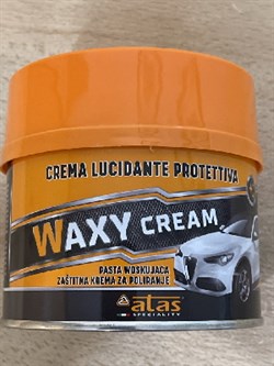 ПЛАК- АТАС-2000-Полироль  восковая"WAXY CREAM"-Ослепительный блеск-(250 мл) Банка 2025 - фото 6810