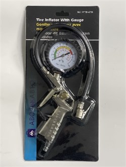 Пистолет Подкачка шин АвоськаАвто-DP-084 -с манометром,ручка МЕТАЛЛ 8837