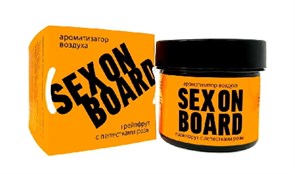 КОНТЕКС-Банка-гель-SEX ON BOARD-100мл (грейпфрут с лепестками розы) 3293