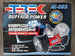 _Компрессор ТРЕК №593-45 л+светодиодный фонарь BUFFALO 7454