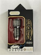 _Штуцер CAR CHARGER №(7723)-Т-01. 5V,3 A-Короткий ФАБРИКА 7723