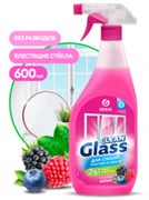 GRASS-125241- Cleaner Glass-БЛЕСК стекол и зеркал+СПИРТ(лесные ягоды)0,6 л-ТРИГЕР(8) 125241