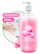 _GRASS-125312-Жидкое мыло MILANA Fruit Bubbles с дозатором-1литр (12) Бабл-Гам 125312