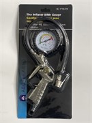 Пистолет Подкачка шин АвоськаАвто-DP-084 -с манометром,ручка МЕТАЛЛ 8837