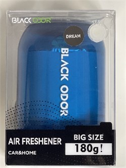 BLACK ODOR-Освежитель-ВО-8-Банка гель с пробником-DREAM (МЕЧТА)-180 гр-Голубая банка 8290 - фото 11496