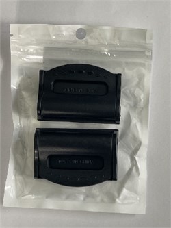 ФИКСАТОР-8926- для ремня безопасности BLACK-ЧЕРНЫЙ---2 шт в упак (пакет) 8926