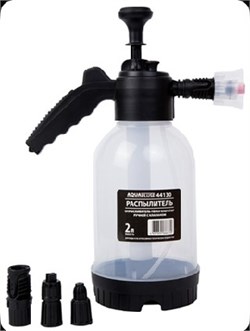 Опрыскиватель 44130 АкваПлюс-Распылитель+пеногенератор+2 насадки в комплекте-2х литровый 8930