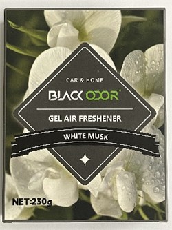 BLACK ODOR-Освежитель-ВО-30-ДИСКЕТ под сиденье гелевый White Musk-БЕЛЫЙ МУСКУС-230 гр 8317 - фото 12542