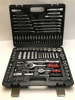 Набор инструмента КРАФТРОЯЛ-CRAFTROYAL-66125- ST-125 предметов(2) ISO-9001 пластиковый кейс (2) 224