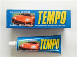 ТЕМПО-(ORIGINAL TEMPO) Паста полировочная для старых машин(120гр) Синяя коробка (15) 2008 - фото 6447