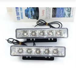 Ходовые огни 0041-№DRL-5 светодиодов-1к-т 6080