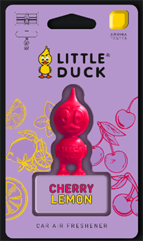 Освежитель LD-3"LITTE DUCK"Маленький утенок-ВИШНЯ+ЛИМОН (12) 8786