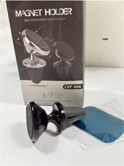 Держатель- 8819- MAGNET HOLDER -МАГНИТ-(крепление в воздуховод) ЧЕРНЫЙ 8819