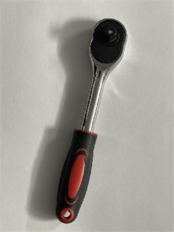 _Трещетка №8132- 3/8  45 зубов-Красно черная ручка 8132