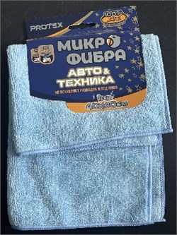 PX-1031-Салфетка МИКРОФИБРА-40х40 см-PROTEX БИОПОЛИМЕР Новая формула 8849