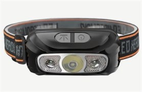 ФОНАРИК налобный аккумуляторный,СВЕТОДИОДНЫЙ-102* С датчиком движения 8911