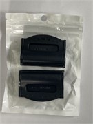 ФИКСАТОР-8926- для ремня безопасности BLACK-ЧЕРНЫЙ---2 шт в упак (пакет) 8926