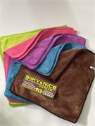 СА-268-набор салфеток микрофибра полимер 30*30 см (10 шт в упаковке) ЗАЙЧИКИ 8947