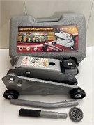 ТИТАН Домкрат подкатной 2.5т-Titan 45001 (145-385 мм) короткая база в кейсе  НОВЫЙ! 8679