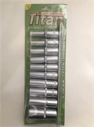 ТИТАН-Набор головок ST-781210-1/2 ( 6-гранная) 10 пр-10,11,12,13,14,15,17,19,22,24 Длинные 155