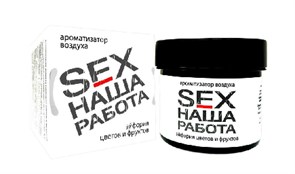 КОНТЕКС-Банка гель-SEX НАША РАБОТА-100мл (эйфория цветов и фруктов) Белый 3291