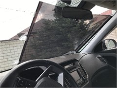 Пленка тонировочная шторка-АВТОСТОР-JN-RS4213(5%) 42*130 Super Dark black- на присосках (Иран) 7466