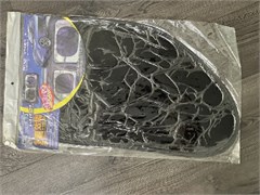 Пленка статическая сьемная  на каркасе СКОС (65Х40 см)-5%-SUPER DARCK BLACK -2 шт в упаковке 8753