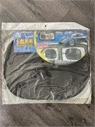 Пленка статическая сьемная  на каркасе ОВАЛ 50 см-5%-SUPER DARCK BLACK -2 шт в упаковке 8754