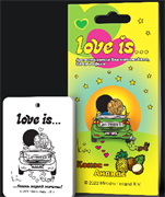 Освежитель LOVE IS-Подвесной картон-КОКОС+АНАНАС 8800