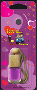 Освежитель LOVE IS-ФЛАКОН с деревянной крышкой-КОЛА+ЛИМОН 8810