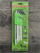 ТИТАН-Набор шестигранников (H-9E )-БОЛЬШОЙ-220 мм 8814