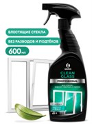 GRASS-125552-Очиститель стекол Clean Glass Professional-0,6 л-ТРИГЕР(6) 125552