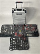 _ТРЕК №-33399-Набор инструмента-399 предметов (в чемодане на колесах) СЕРЫЙ 8844