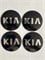 Наклейка на колпак колеса КИА (5.5 см) 4 шт  2783